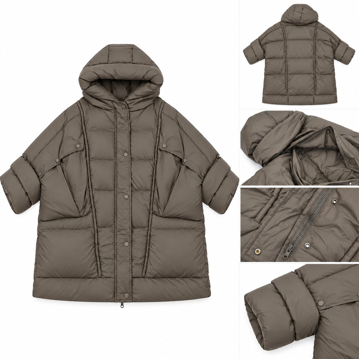 Lielā oversize dūnu virsjaka