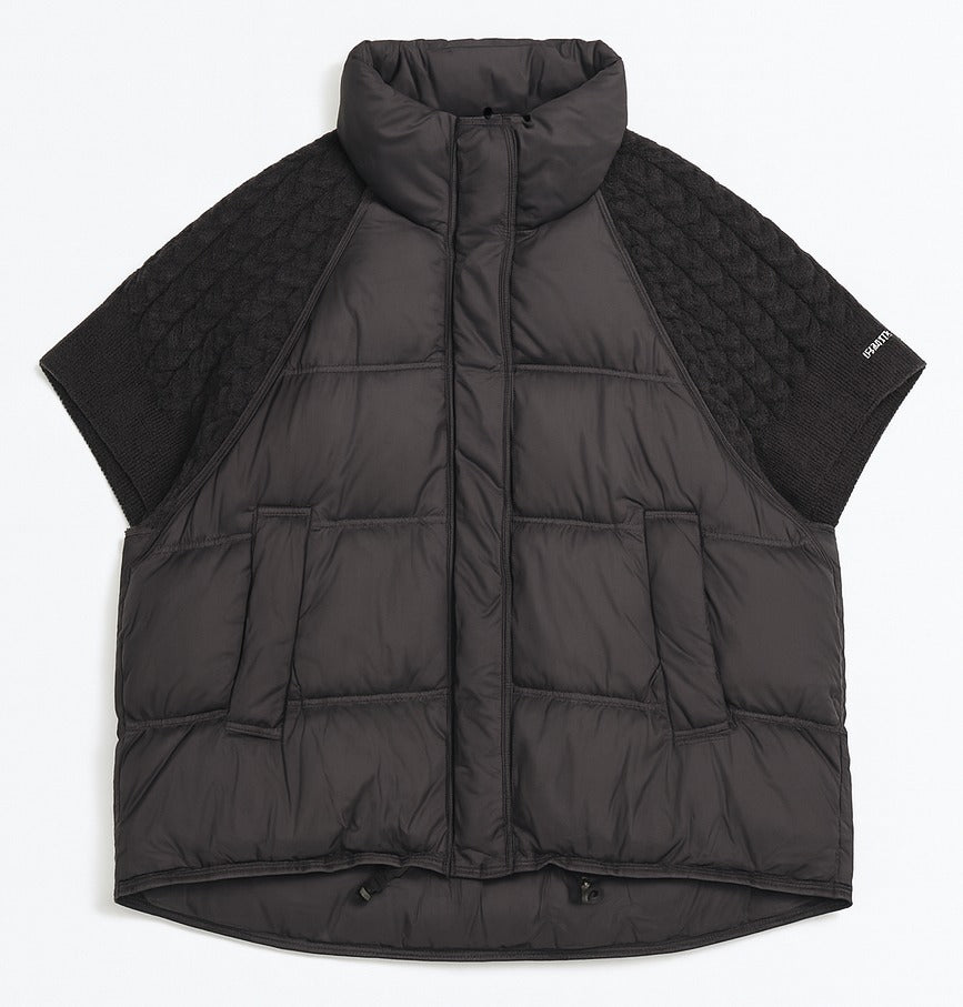 Veste ar trikotāžas piedurkni