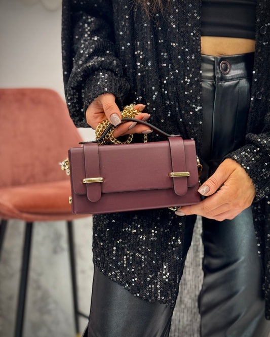 PLŪMES MAZAIS ĀDAS KOFERĪTIS