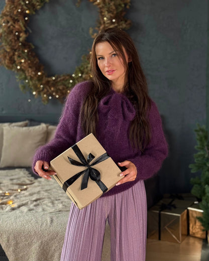 KIDMOHĒRAS DŽEMPERIS AR BANTI