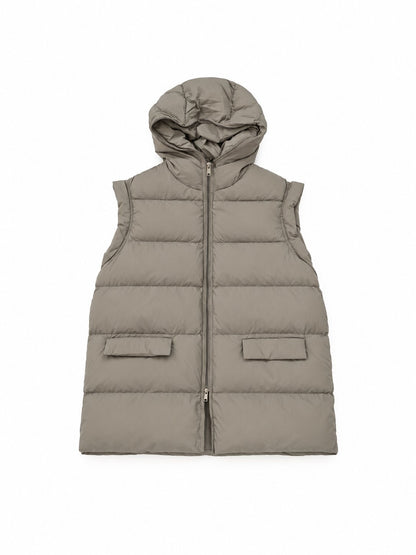 Dūnu veste ar garo rāvējslēdzēju