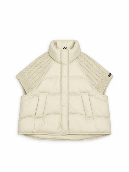 Veste ar trikotāžas piedurkni