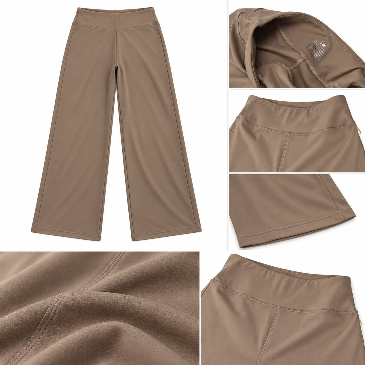 Wide leg legingi