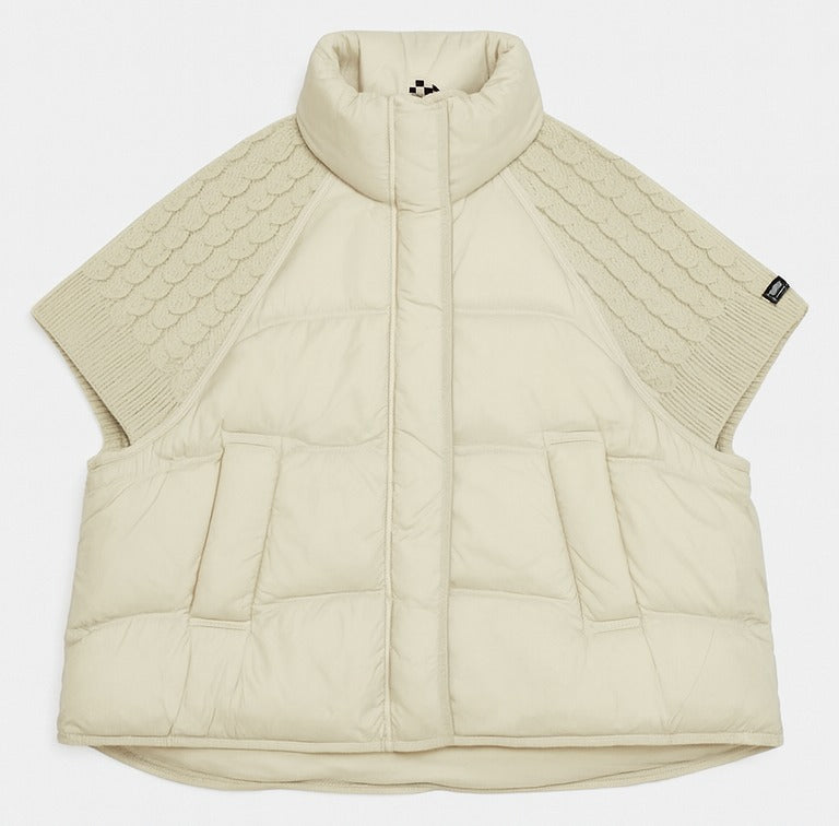 Veste ar trikotāžas piedurkni