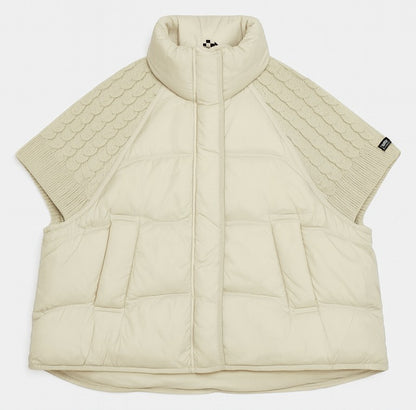 Veste ar trikotāžas piedurkni