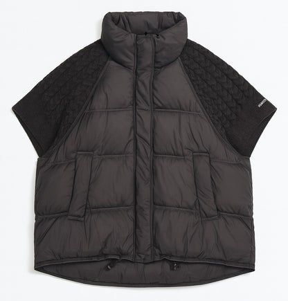 Veste ar trikotāžas piedurkni